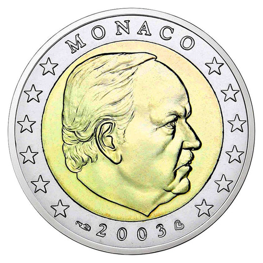 Monaco 2 Euro 2003 UNC