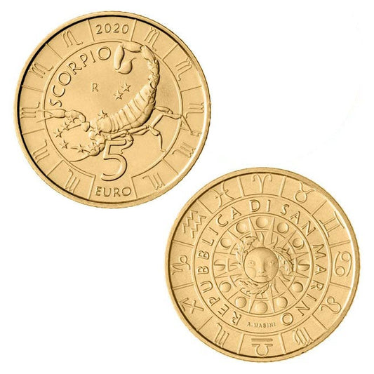 San Marino 5 euro "Scorpion" 2020