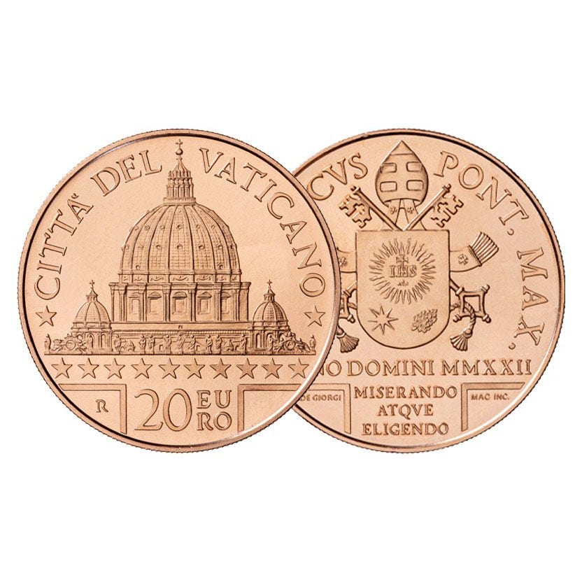 Vatican 20 euro „Bazilica Sf. Petru” 2022