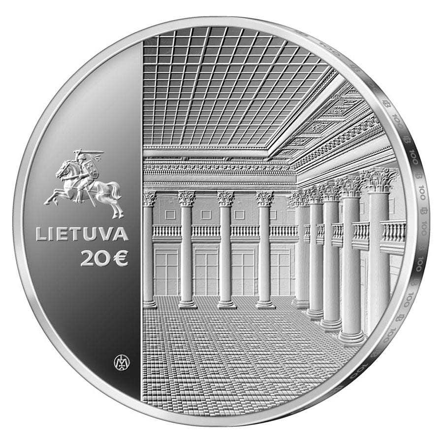 Lituania 20 euro „Banca Națională” 2022