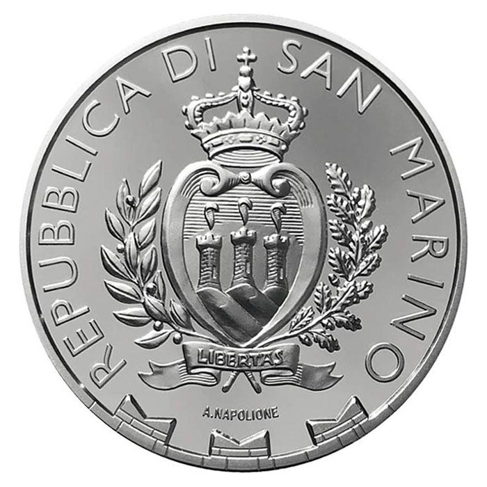 HM San Marino 5 Euro „Alberti” 2022