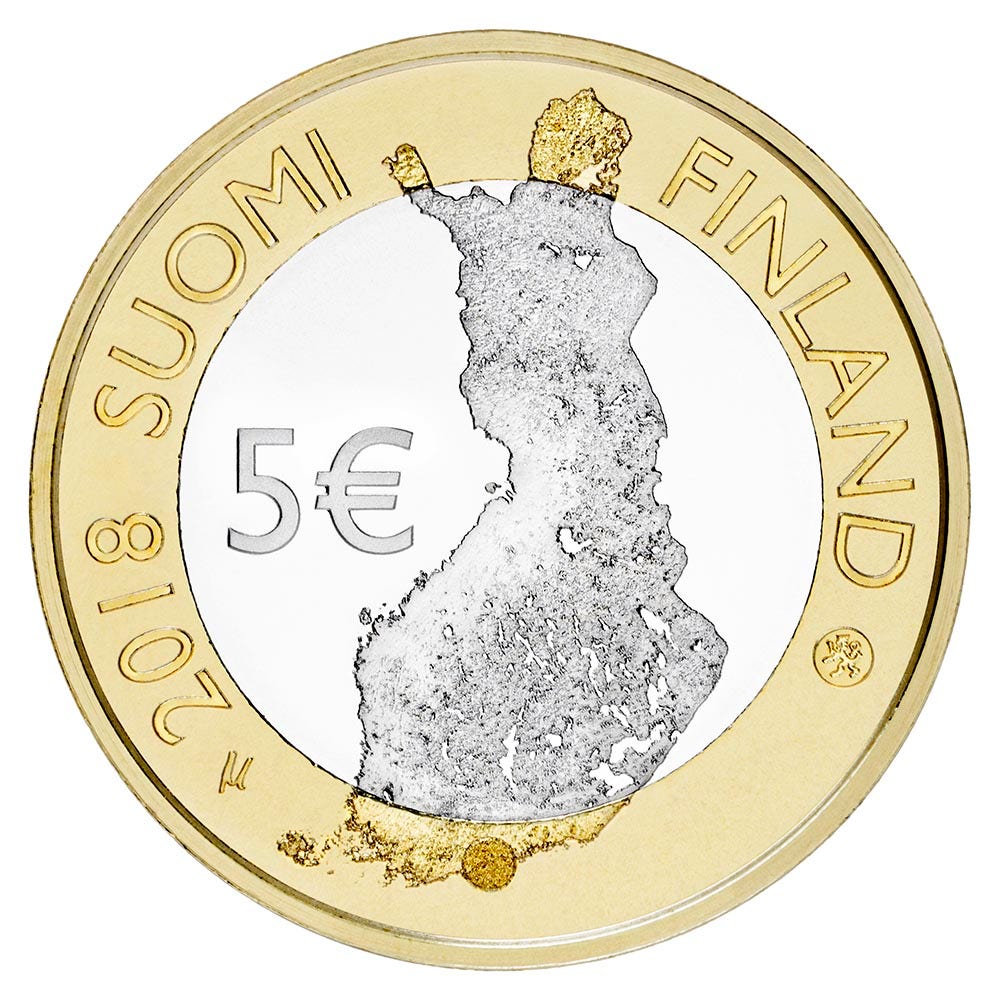 HM Finlanda 5 euro "Olavinlinna" 2018