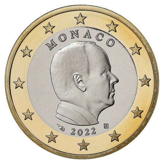 HM Monaco 1 Euro 2022 UNC