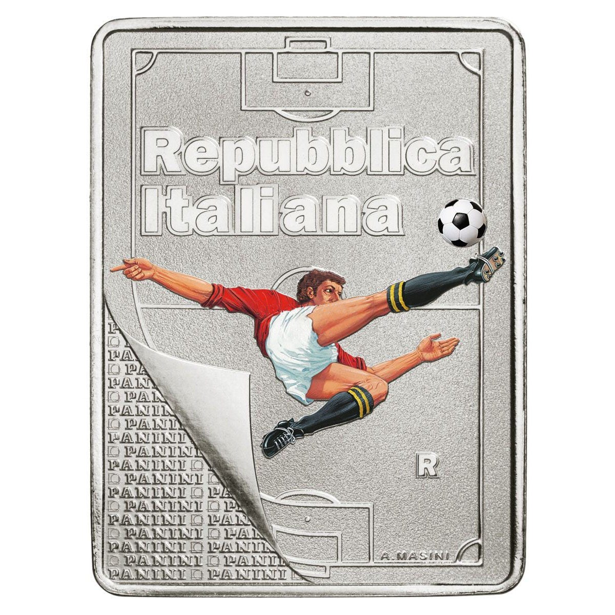 Italia 5 Euro „Panini” 2022 roșu