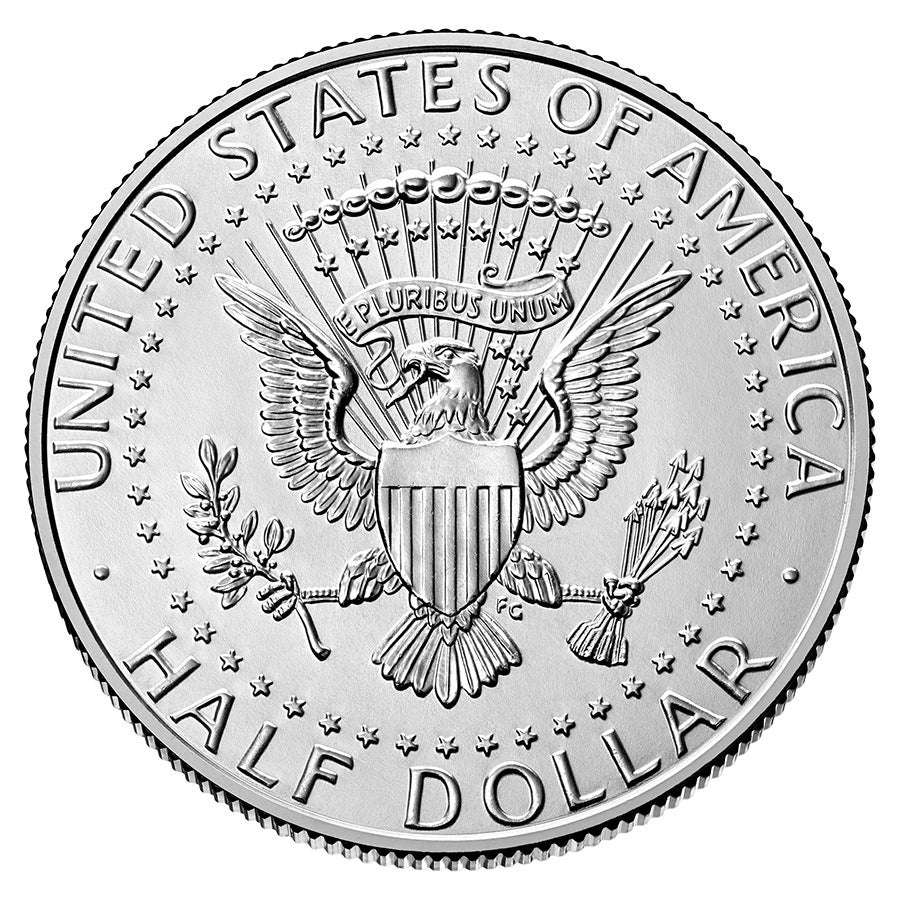 HM jumătate de dolar american „Kennedy” 2021 D