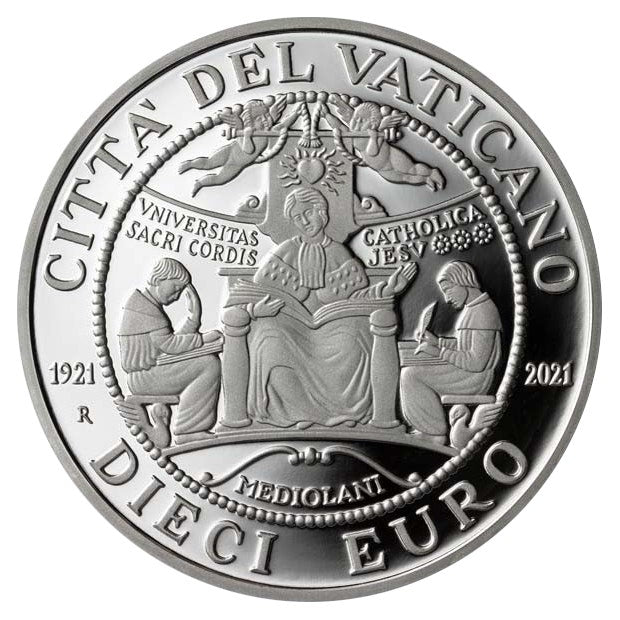 Vatican 10 euro „Universitate” 2021