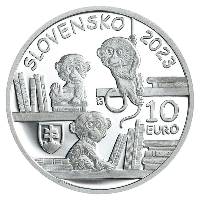 Slovacia 10 euro "Bendová" 2023