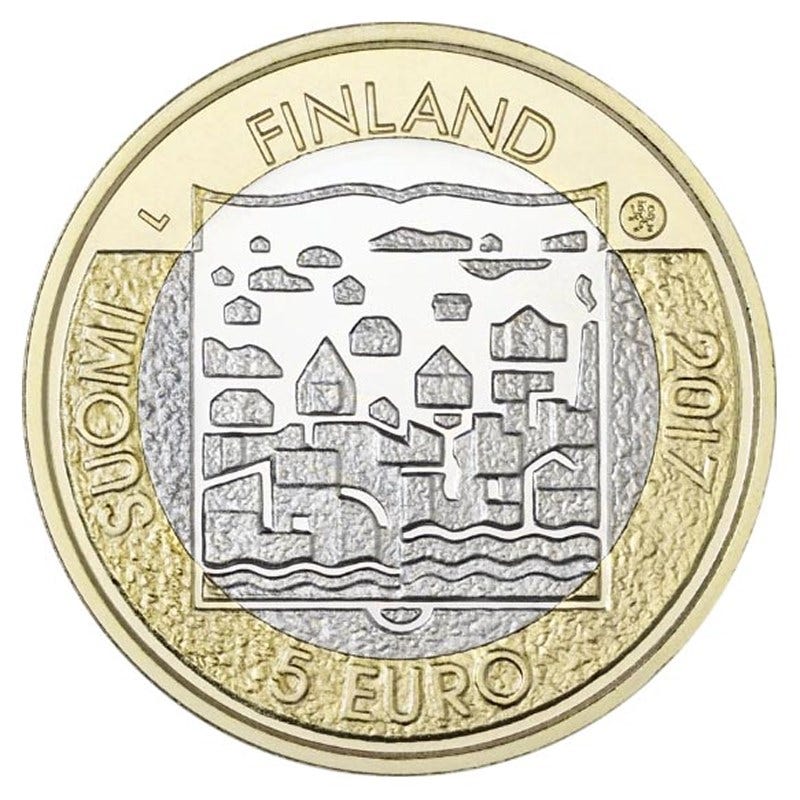 HM Finlanda 5 Euro "Paasikivi" 2017