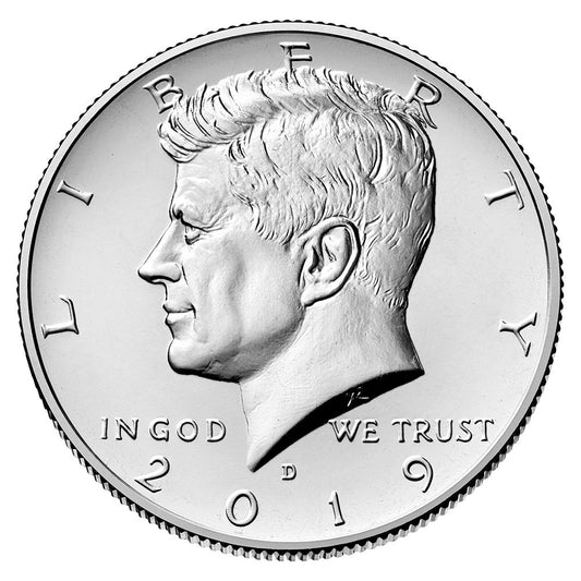 HM jumătate de dolar american „Kennedy” 2019 D