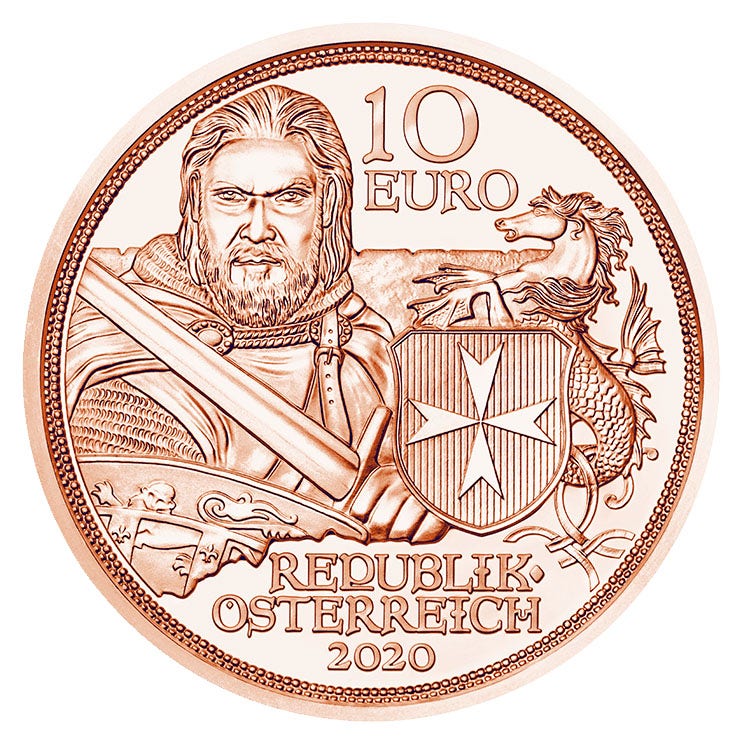 Austria 10 Euro "Fortitude" 2020 UNC