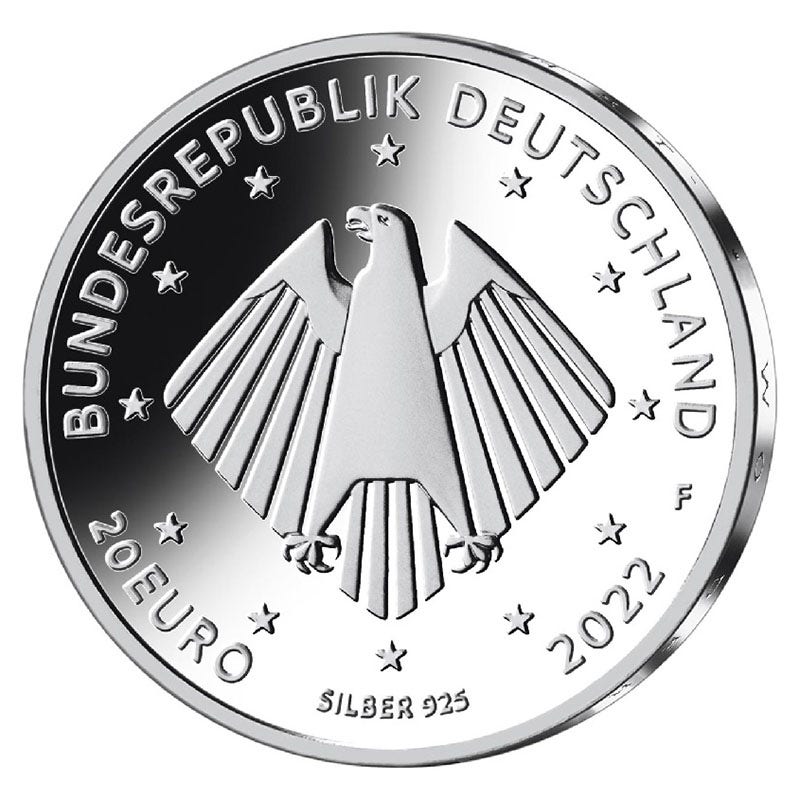 Germania 20 euro „Fondul pentru copii” 2022