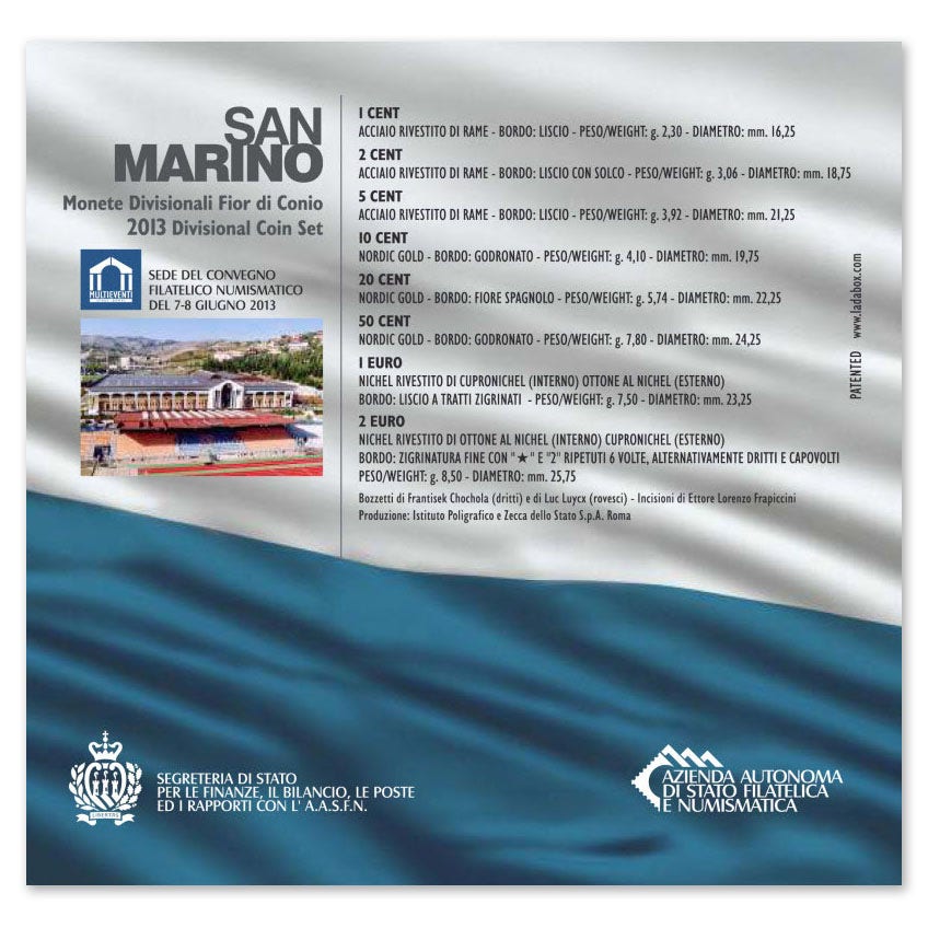 HM San Marino BU Set 2013 (3,88)