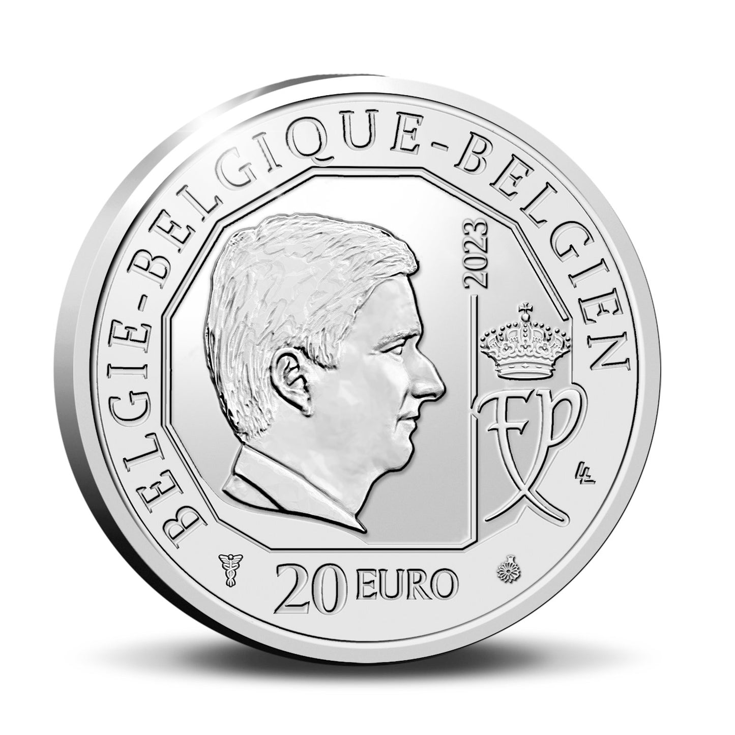 Moneda Belgia 20 Euro 2023 „100 de ani Sabena” Dovadă de argint