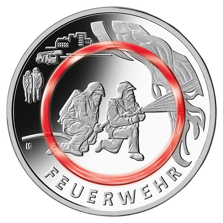 Germania 10 euro „Pompieri” 2023