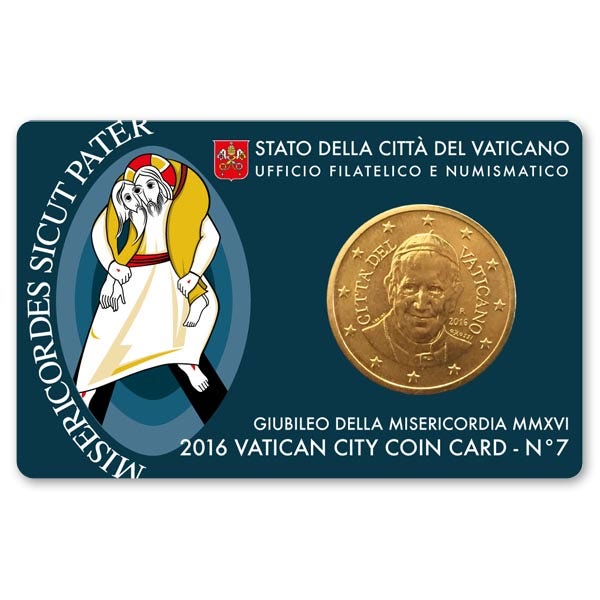 HM Vatican 50 Cent 2016 BU CC (nr.7)