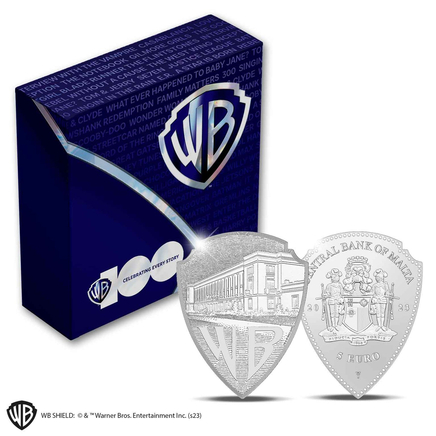 Malta 5 euro „100 de ani de la Warner Bros.”