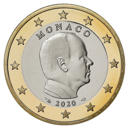 HM Monaco 1 Euro 2020 UNC