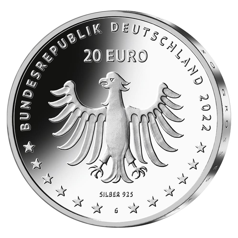 Germania 20 de euro „Von Droste-Hülshoff” 2022