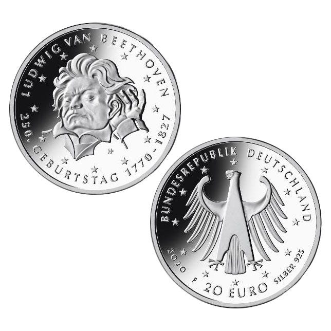 HM Duitsland 20 de euro „Beethoven” 2020