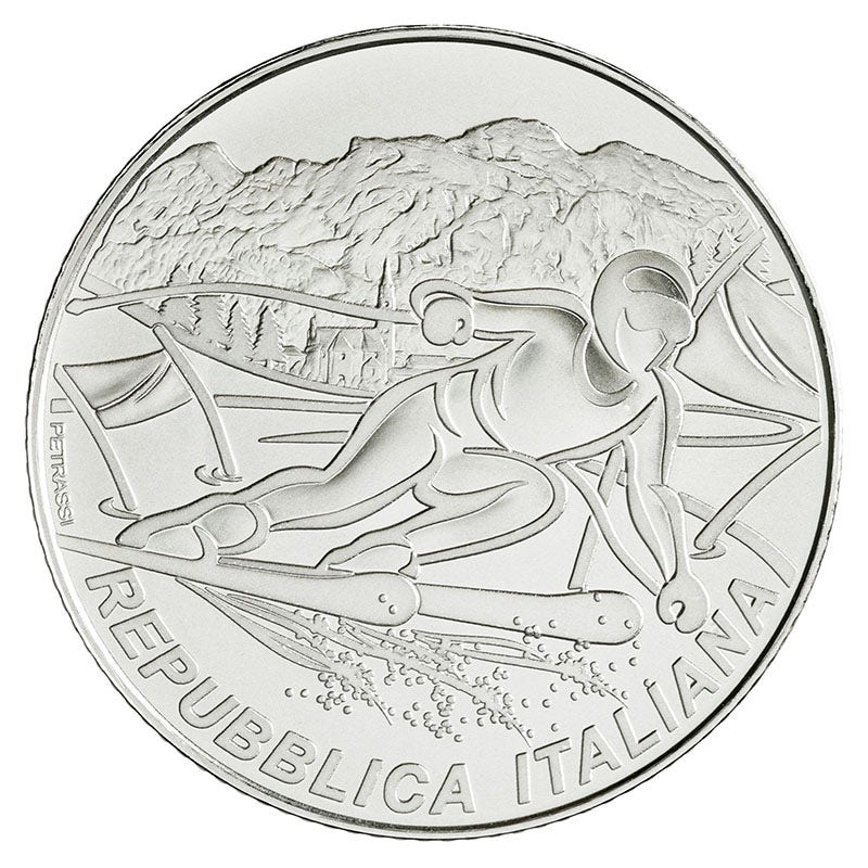 Italia 5 euro „Ski alpin” 2021