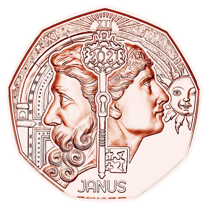 Austria 5 euro "Ianuarie" 2021