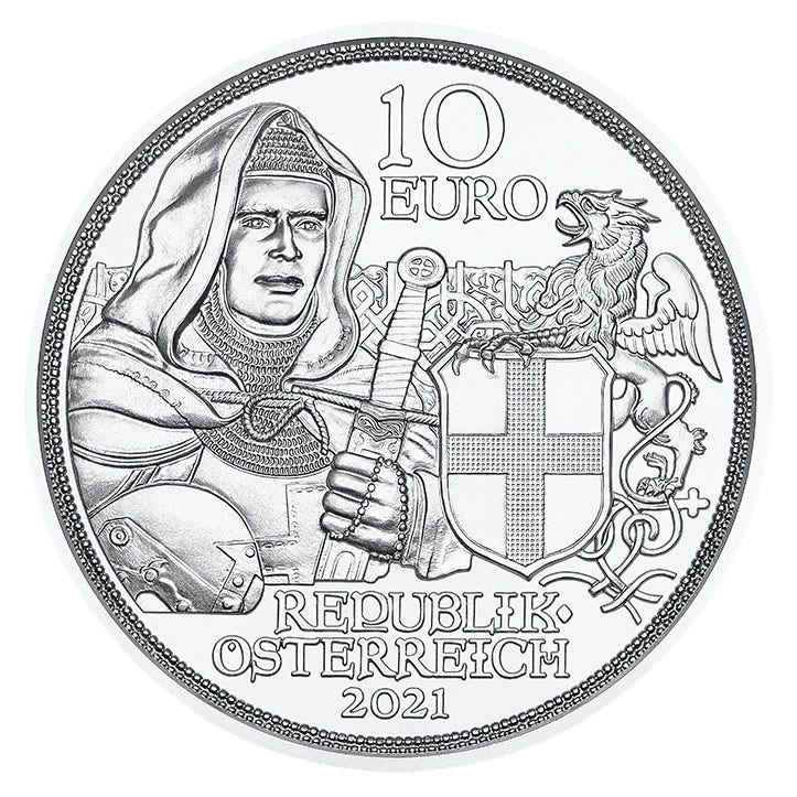 Austria 10 Euro „Frăție” 2021 Argint BU