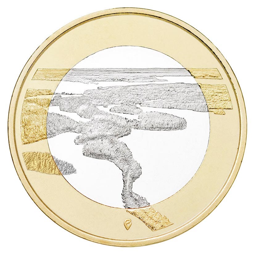 HM Finlanda 5 euro "Punkaharju" 2018