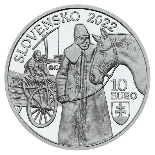 Slovacia 10 euro "Kovačica" 2022