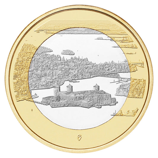 HM Finlanda 5 euro "Olavinlinna" 2018