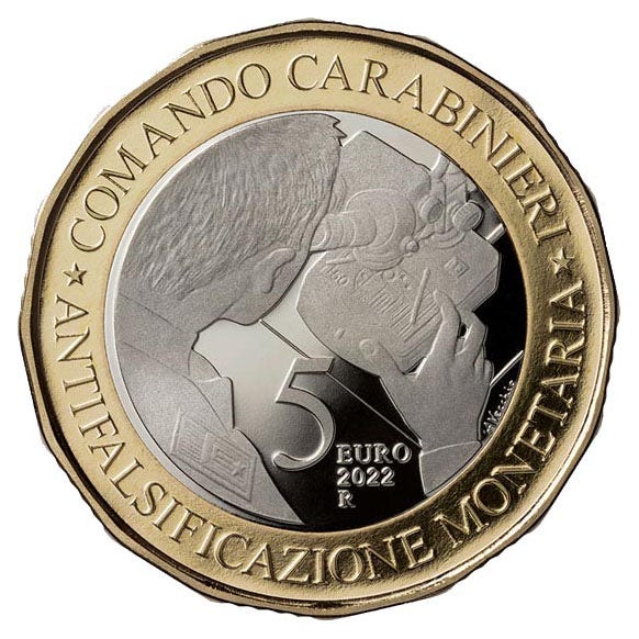 Italia 5 euro "Carabinieri" 2022