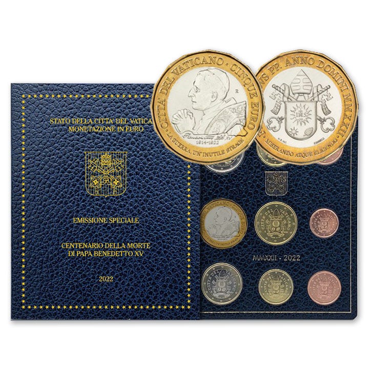 Set BU Vatican 2022 + 5 Euro