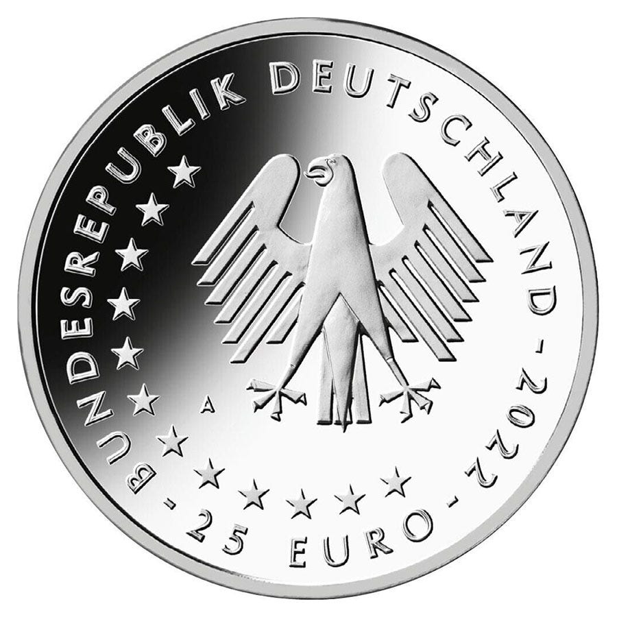 Germania 25 euro „Crăciun” 2022