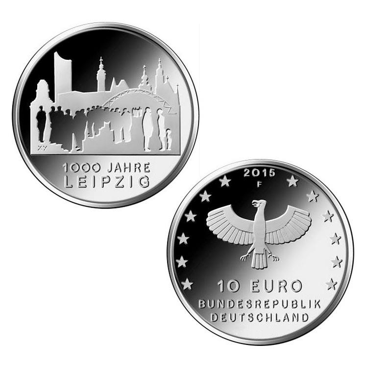 HM Duitsland 10 euro „Leipzig” 2015