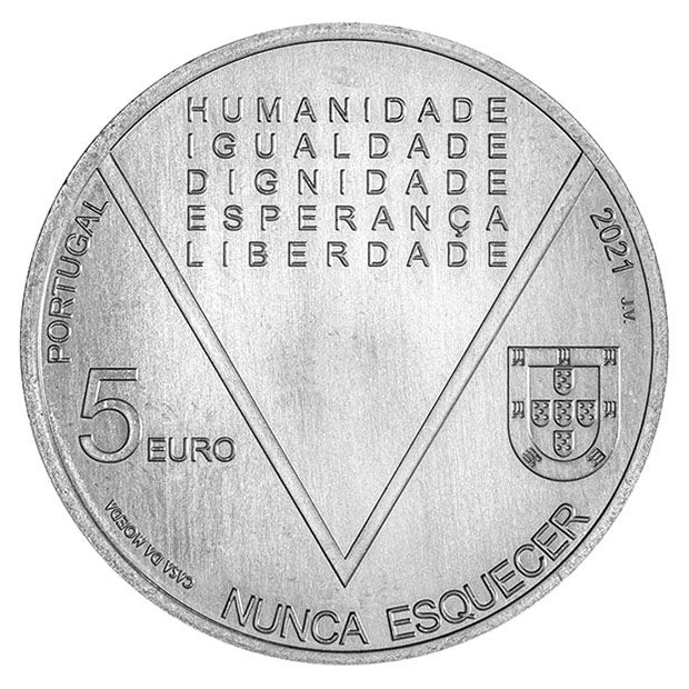 HM Portugalia 5 euro "Sousa Mendes" 2021