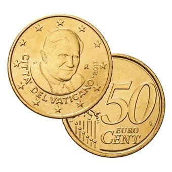 HM Vatican 50 Cent 2011 UNC