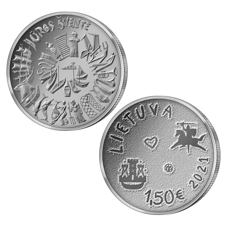 Lituania 1,5 euro „Festivalul Klaipéda” 2021