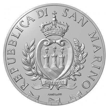 San Marino 5 euro „Tragere la schiță” 2021