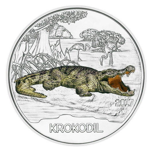 Austria 3 euro "Crocodil" 2017